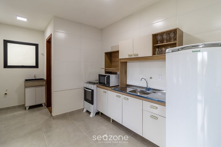 Apto c/ churrasqueira nos Ingleses SJS0004