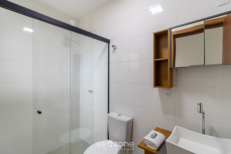 Apto c/ churrasqueira nos Ingleses SJS0004