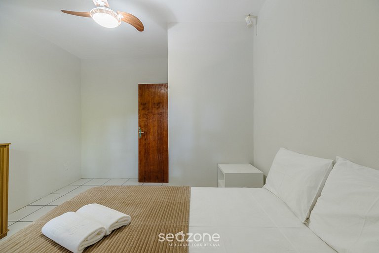 Casa 3Q c/ Churrasqueira 140m da Praia RAE0126