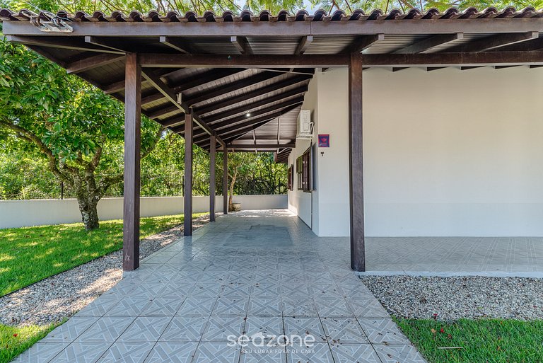 Casa 3Q c/ Churrasqueira 140m da Praia RAE0126