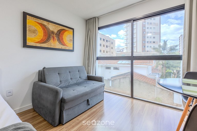 Maravilhoso e elegante studio para casal PGO412