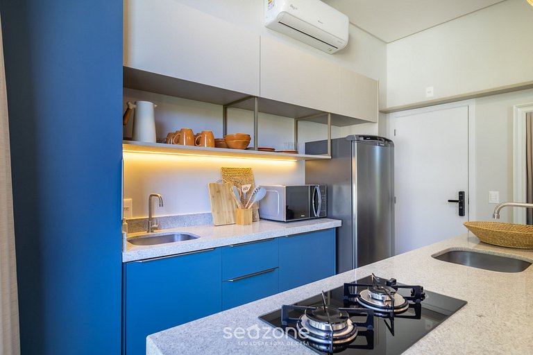 Estudio con Piscina a 750m de la Playa TPS0206