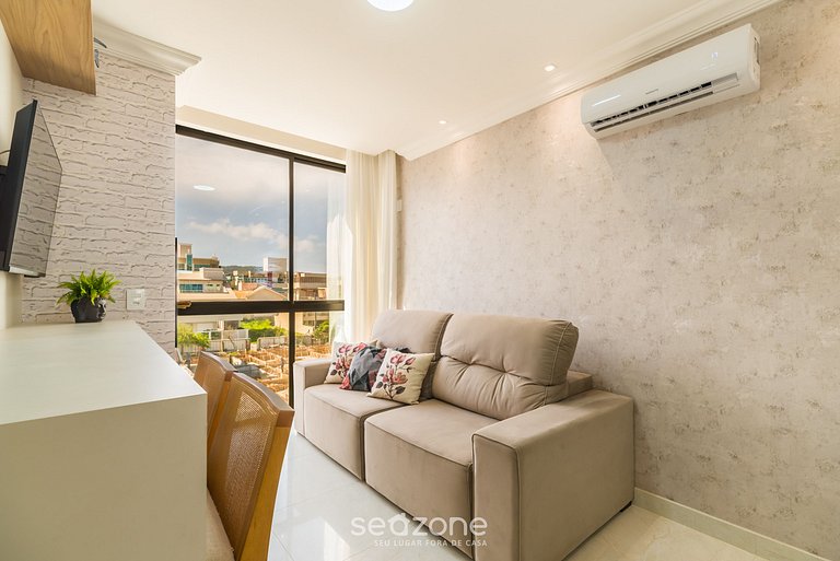 Apto 2Hab c/ parrilla a 150m de la playa UML0101