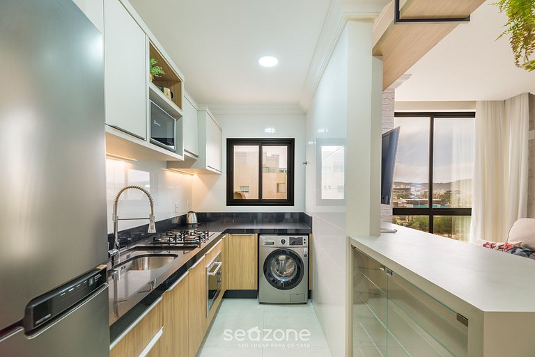 Apto 2Hab c/ parrilla a 150m de la playa UML0101