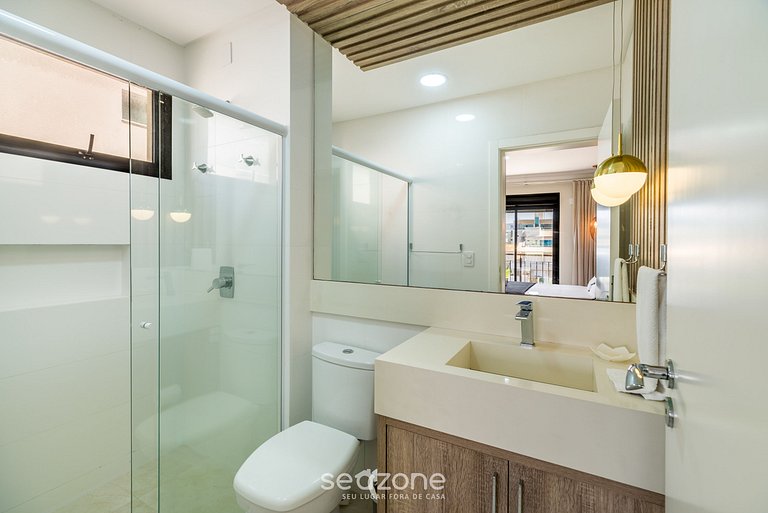 Apto 2Q c/ churrasq. 150m da praia UML0101