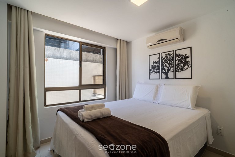 Apto en cond una cuadra mar y con piscina HSS0007