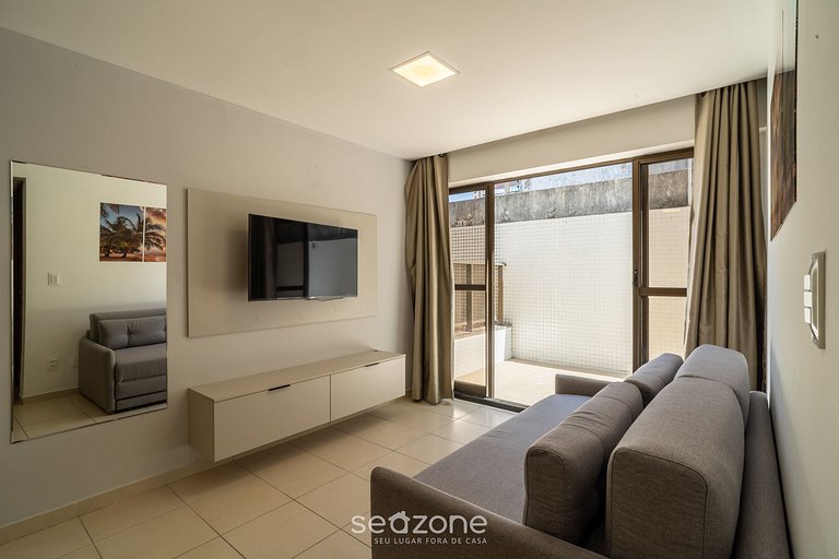 Apto en cond una cuadra mar y con piscina HSS0007