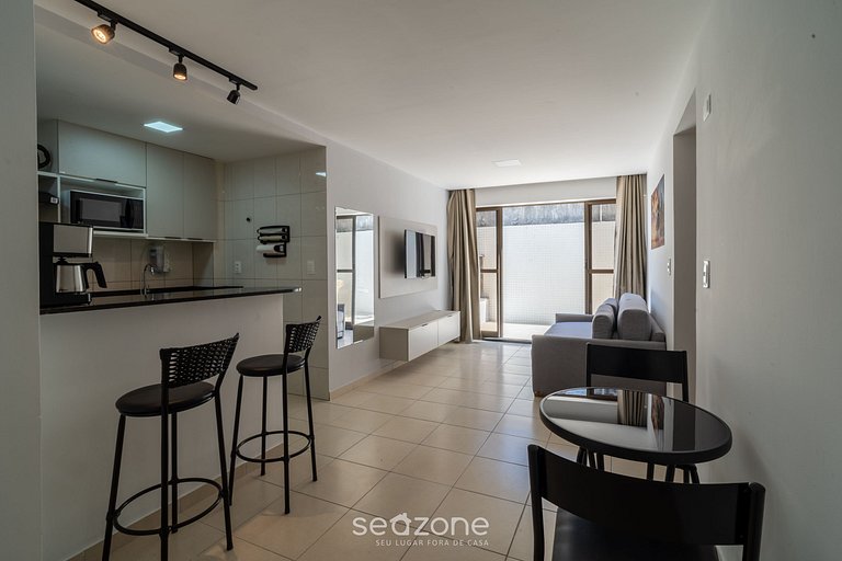 Apto en cond una cuadra mar y con piscina HSS0007