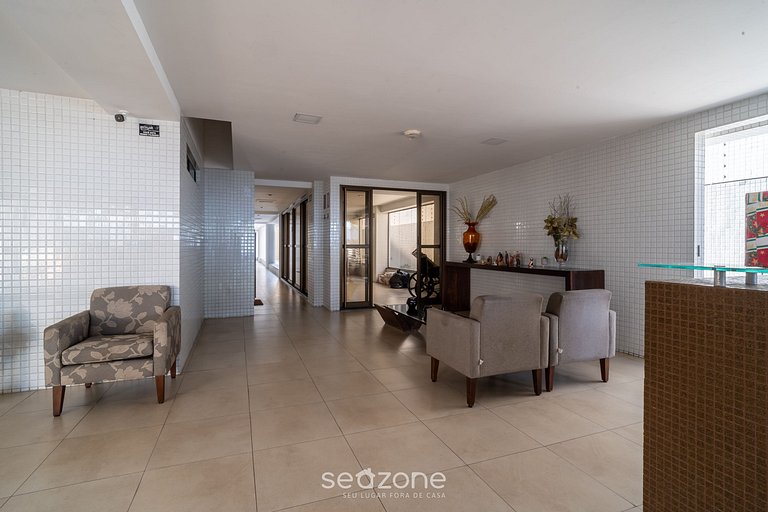 Apto en cond una cuadra mar y con piscina HSS0007