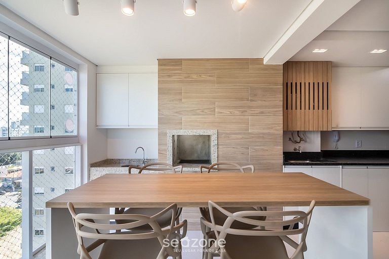 Apto c/ piscina y BBQ a 140m de playa SHC1103