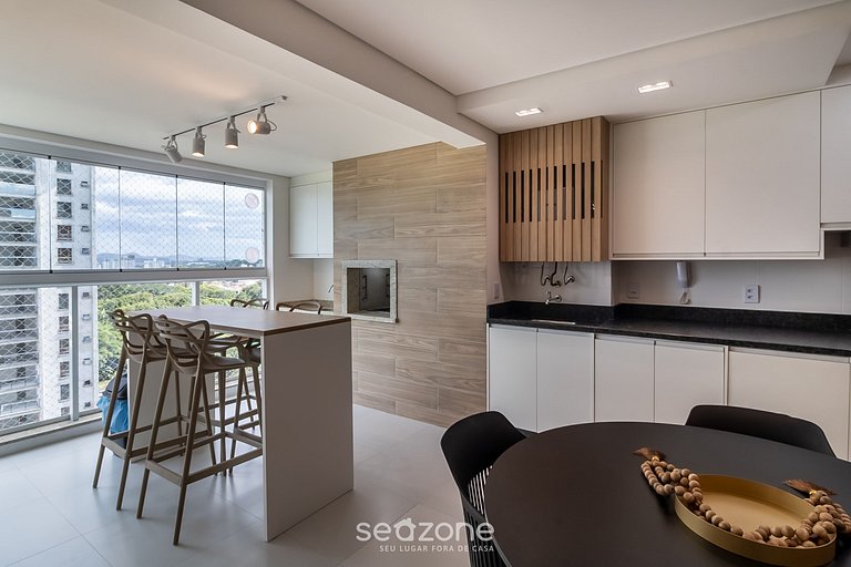 Apto c/ piscina y BBQ a 140m de playa SHC1103