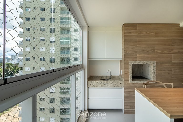 Apto c/ piscina y BBQ a 140m de playa SHC1103