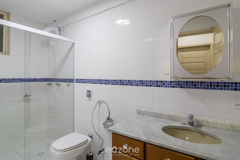 Apto beira-mar c/ vista lateral p/ praia ETY0024