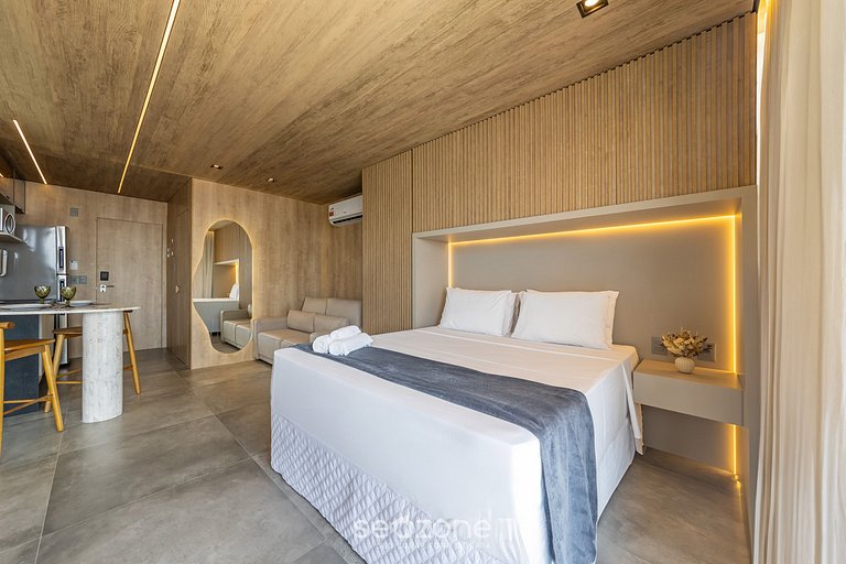 Estudio Moderno c/ Vista Lateral al Mar - NWT1223