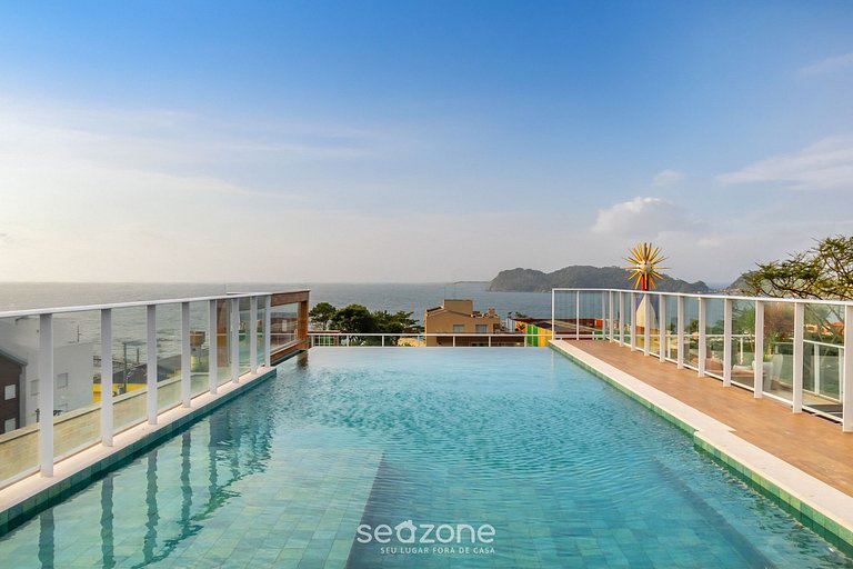 Depto c/ jacuzzi 350m del mar Bombinhas VEC117