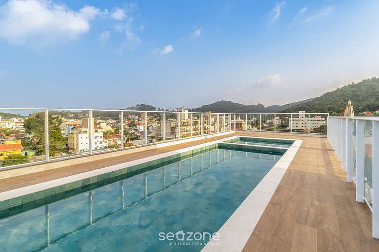 Estudio con piscina a 240m del mar VEC121