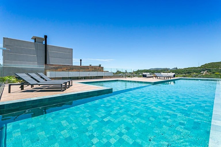 Precioso estudio c/ piscina en Campeche OKA233