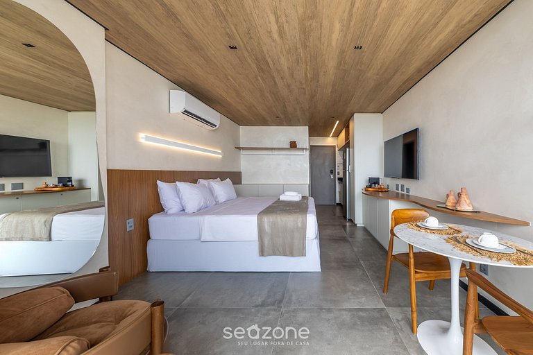 Belo Aconchego com Vista Lateral p/ Mar NWT1419