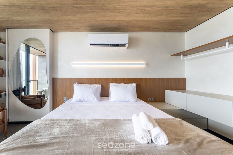 Belo Aconchego com Vista Lateral p/ Mar NWT1419