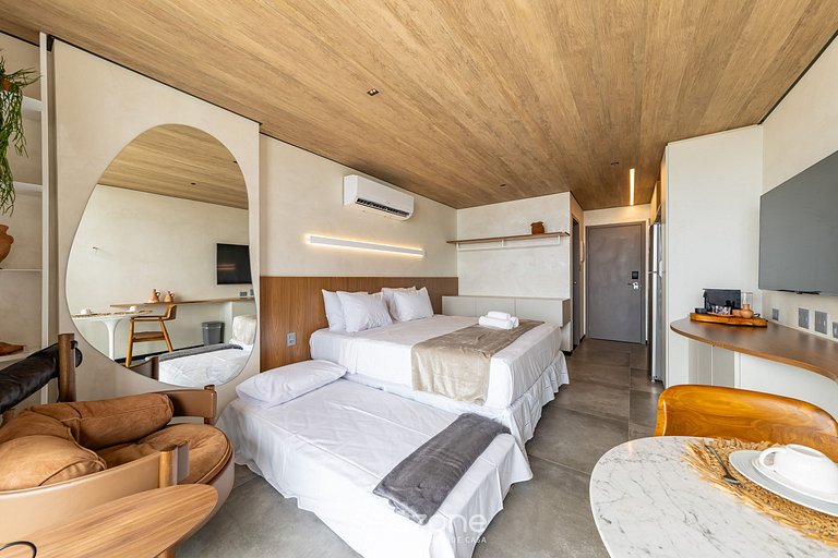 Hermoso Estudio con Vista Lateral al Mar NWT1419