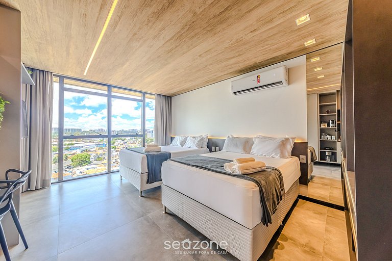 Conforto c/ Piscina na Orla - Maceió NWT1222