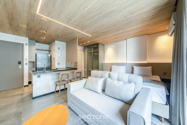 Conforto c/ piscina e vista lateral p/ mar NWT1306