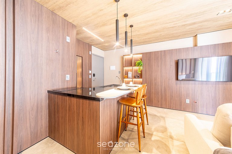 Estudio en la Costa con Vista Lateral Mar NWT1103