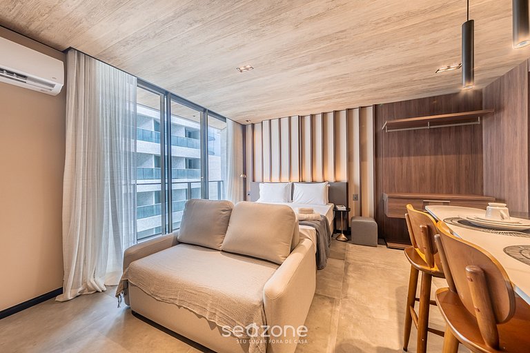 Confort en la Costa con Vista Lateral Mar NWT1103