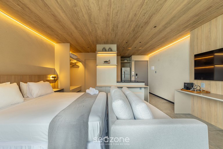 Hermoso estudio con vista lateral p/ mar NWT1309