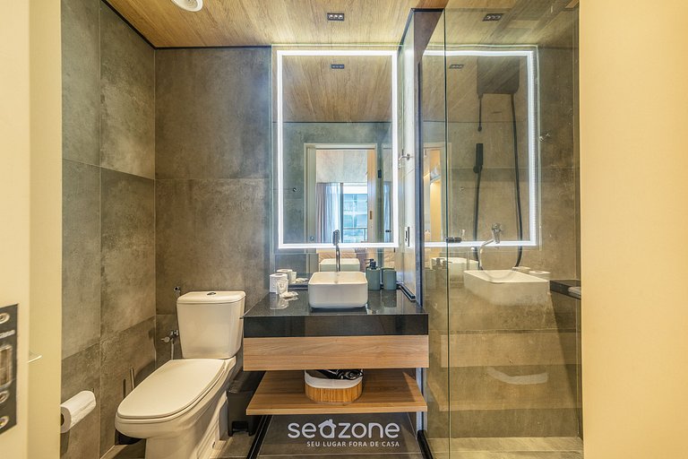 Hermoso estudio con vista lateral p/ mar NWT1309