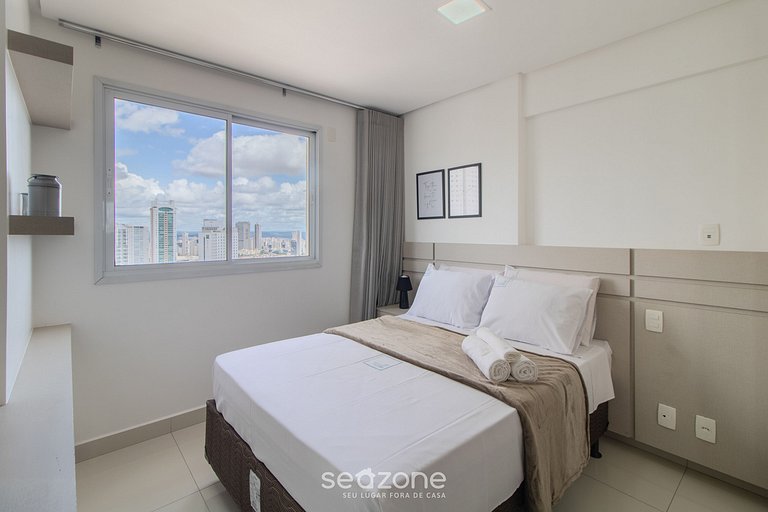 Estúdio em cond c/ piscina no Setor Bueno LHD2007