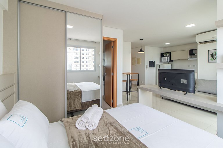 Estúdio em cond c/ piscina no Setor Bueno LHD2007