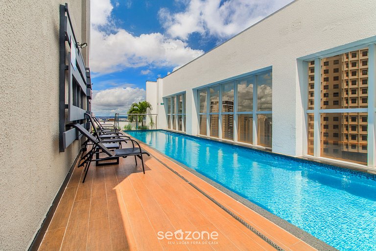 Apto em Cond. c/ Piscina no Setor Bueno LHD0403