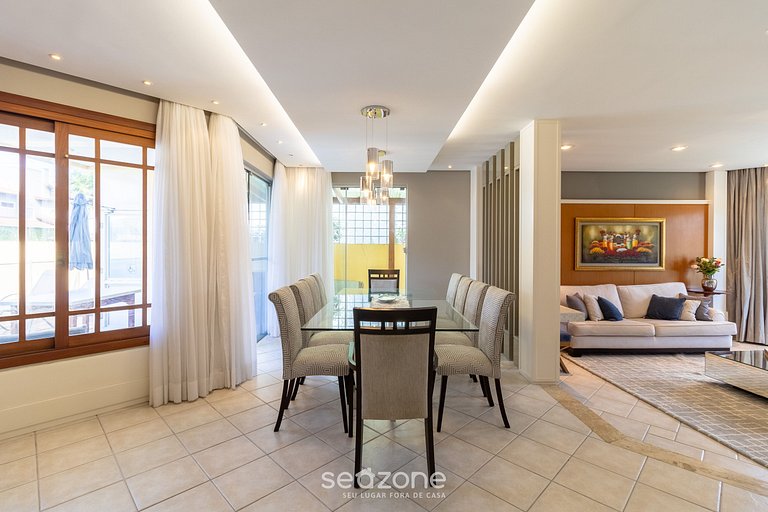 Casa Duplex c/ Piscina a 850m da Praia RDT0124