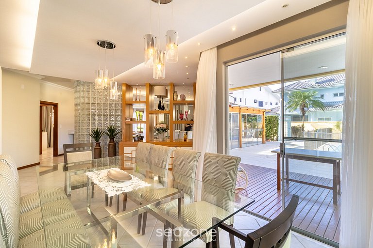 Casa Duplex c/ Piscina a 850m da Praia RDT0124