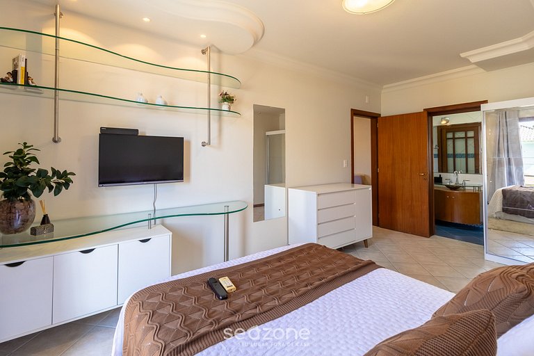 Casa Duplex c/ Piscina a 850m da Praia RDT0124