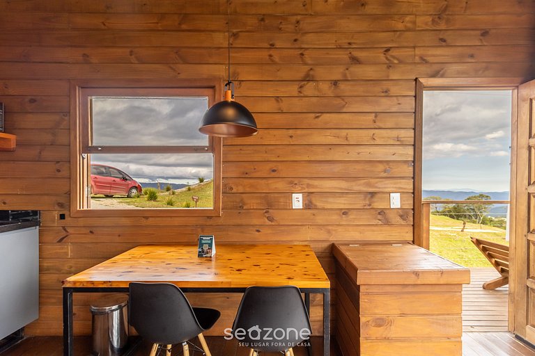 Encantadora cabaña c/increíble vista en las montañas VST005