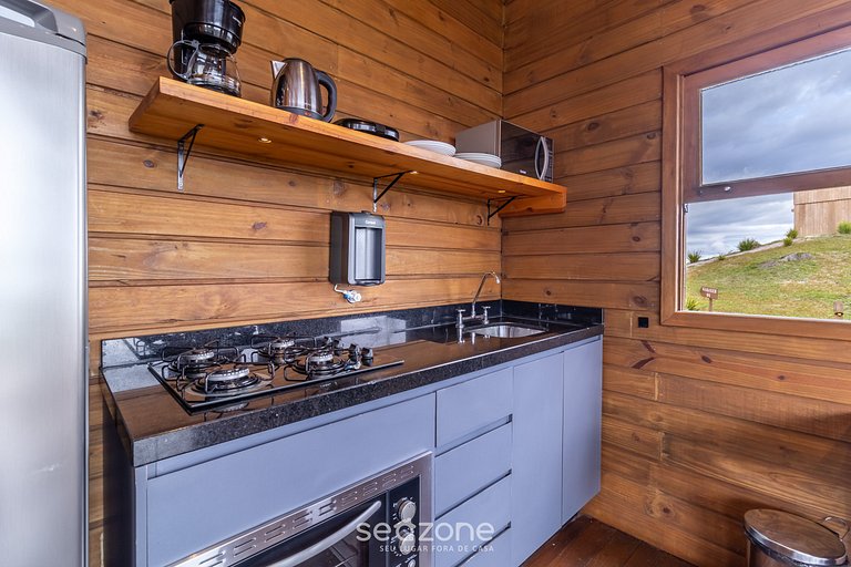 Encantadora cabaña c/increíble vista en las montañas VST005