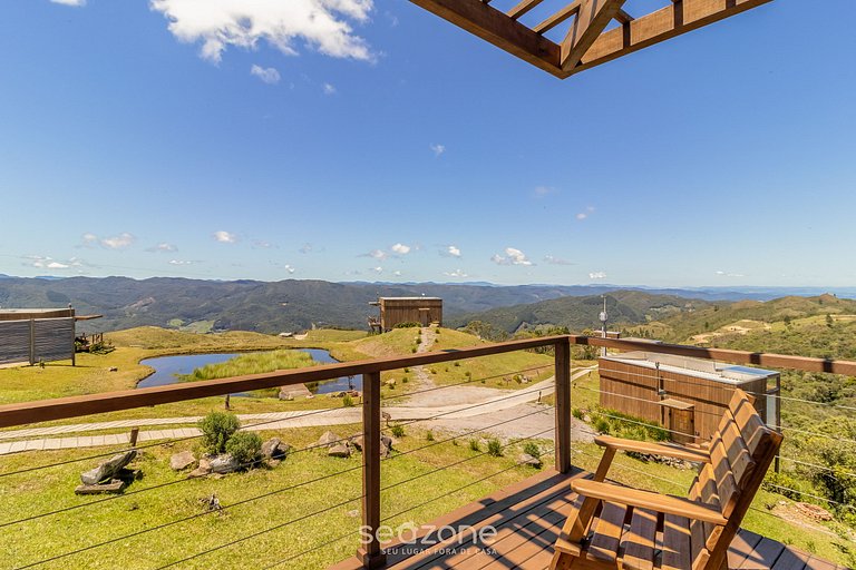 Cabaña con fantástica vista y jacuzzi VST007