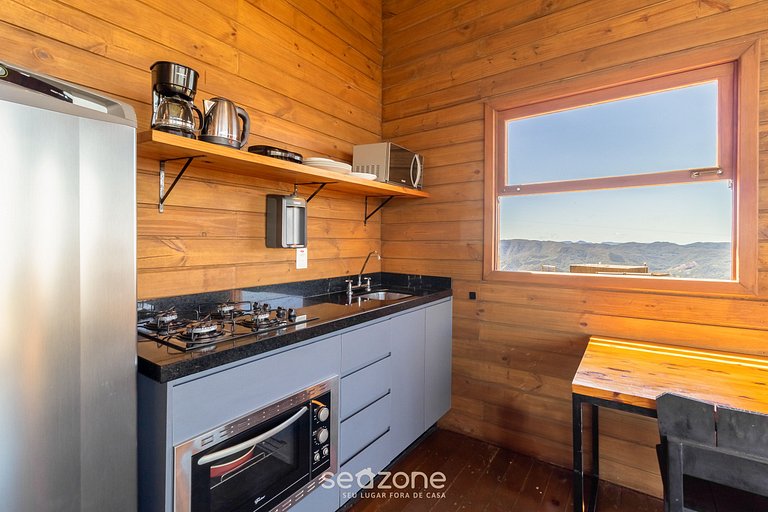 Cabaña con fantástica vista y jacuzzi VST007