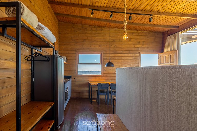 Cabaña con fantástica vista y jacuzzi VST007