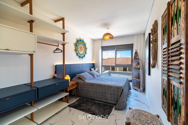 Precioso Apart Zen en Playa con Jacuzzi IBC0205