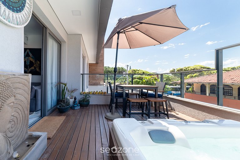 Precioso Apart Zen en Playa con Jacuzzi IBC0205