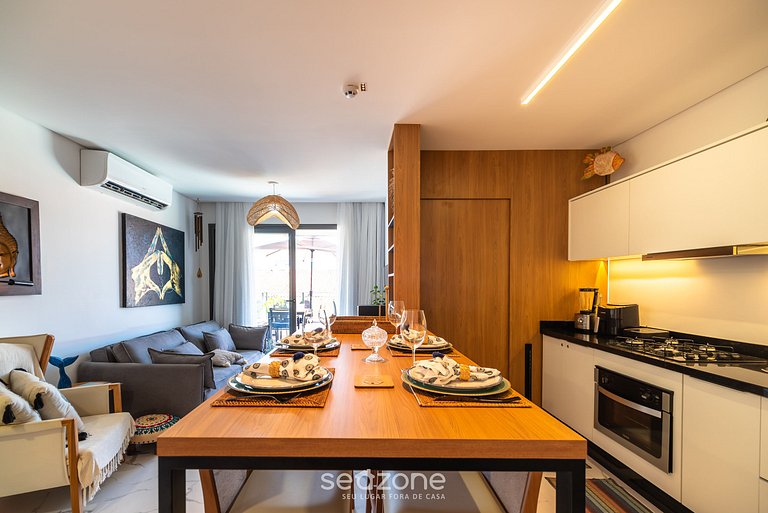 Precioso Apart Zen en Playa con Jacuzzi IBC0205