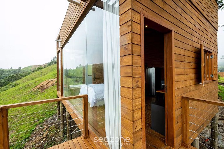 Cabana incrível p/ casais na região serrana VST011