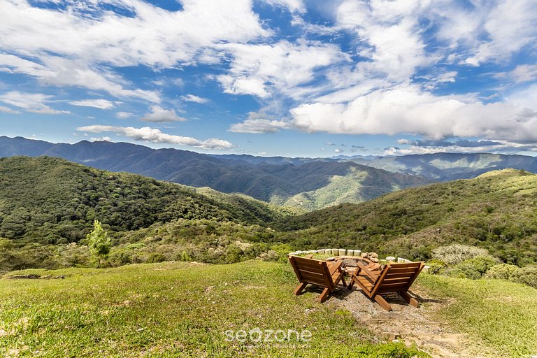 Cabana incrível com vista panorâmica VST010