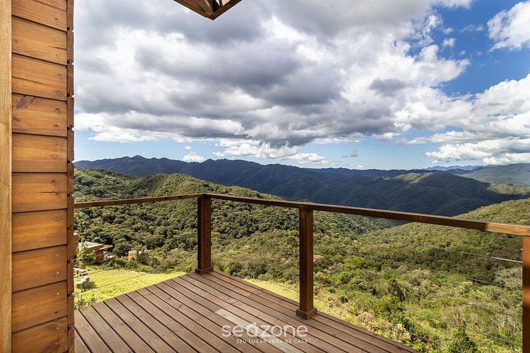 Cabana incrível com vista panorâmica VST010