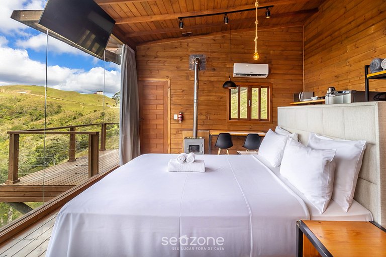 Cabana incrível com vista panorâmica VST010