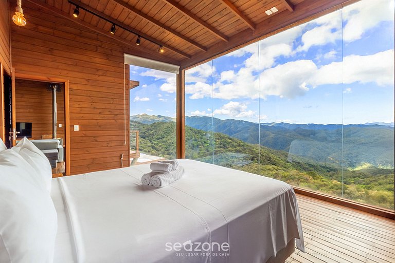 Cabaña en la montaña con hermosa vista VST012