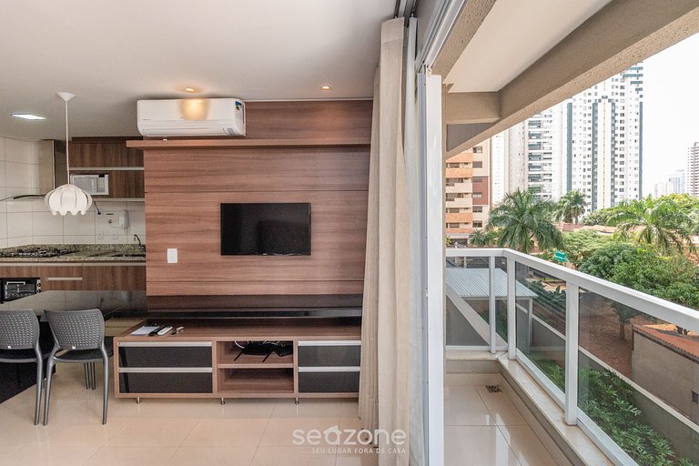 Flat aconchegante com garagem no 2 andar, WI-fi